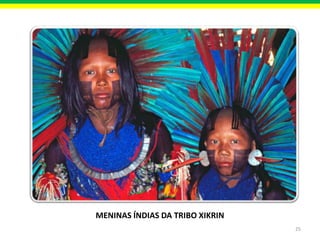 MENINAS ÍNDIAS DA TRIBO XIKRIN
25

 