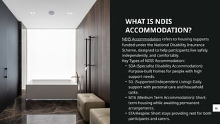 NDIS Disability Accommodation in Adelaide | PPTX