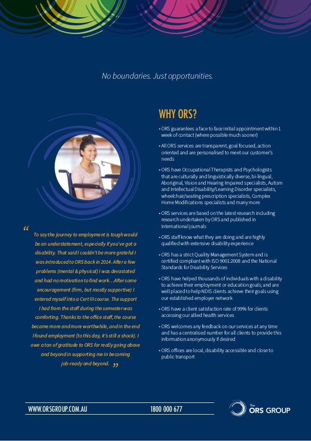 Ndis general brochure