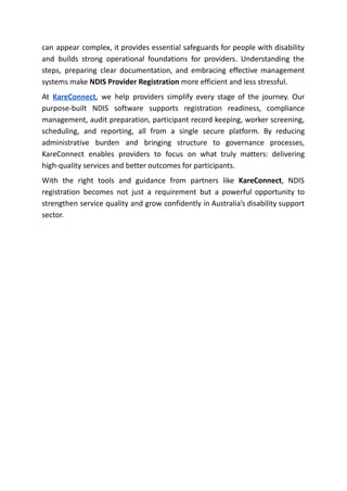 NDIS Registration: A Comprehensive Guide to Becoming a Registered NDIS ...