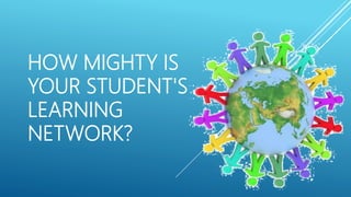 HOW MIGHTY IS
YOUR STUDENT'S
LEARNING
NETWORK?
 