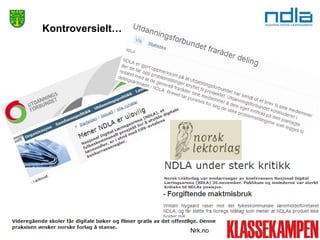 Reidar Kyllesdal
Kontroversielt…
Nrk.no
 