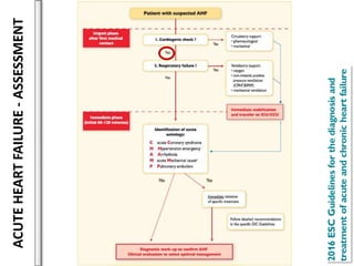 Principles of management of acute heart failure | PPTX