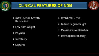 Approach to a case of neonatal diabetes mellitus | PPTX