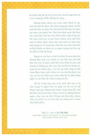 ăN dặm không nước mắt