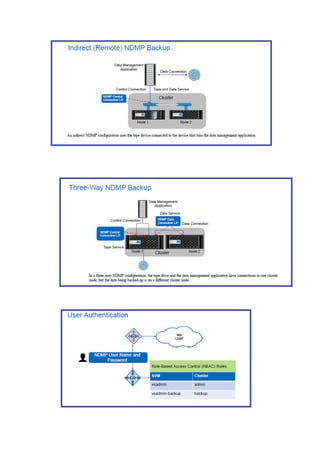 NDMP backup models