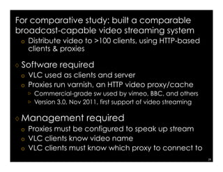 Outline 
♢ What is it? 
♢ How does it work? 
♢ How will NDN change things? 
♢ What is the current status? 
♢ What are the research needs? 
26 
 