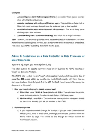 NDP Act GAID Simplified: From Confusion to Compliance | PDF