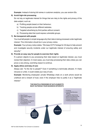 NDP Act GAID Simplified: From Confusion to Compliance | PDF