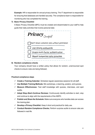 NDP Act GAID Simplified: From Confusion to Compliance | PDF