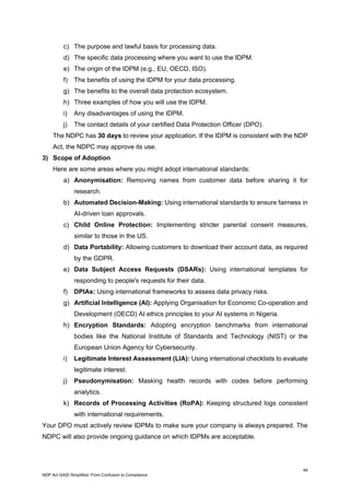 NDP Act GAID Simplified: From Confusion to Compliance | PDF