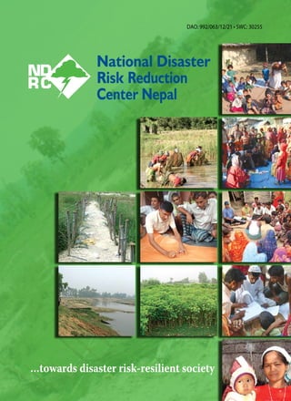 …towards disaster risk-resilient society
DAO: 992/063/12/21 • SWC: 30255
 