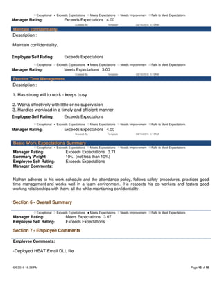 Job Service 2016 Evaluation