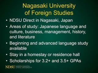 Nagasaki University of Foreign Studies
Campus photo

 