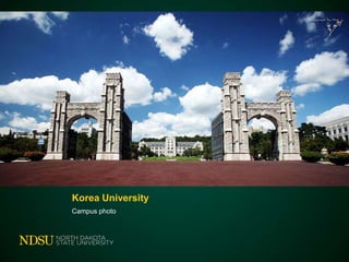 Korea University
Campus photo

 