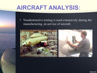 Ndt inspection in aircrafts | PPT