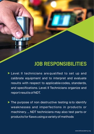 NDT course in kerala Enroll now PDF NDT course in kerala Enroll now PDF