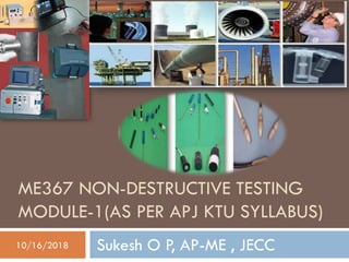 Non Destructive Testing | PDF