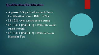 Non Destructive Testing -NDT