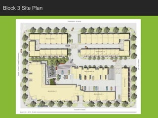 Block 3 Site Plan
 