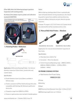 T Com Probe Rotation Frequency NDT Trends October Edition 2023 | PDF