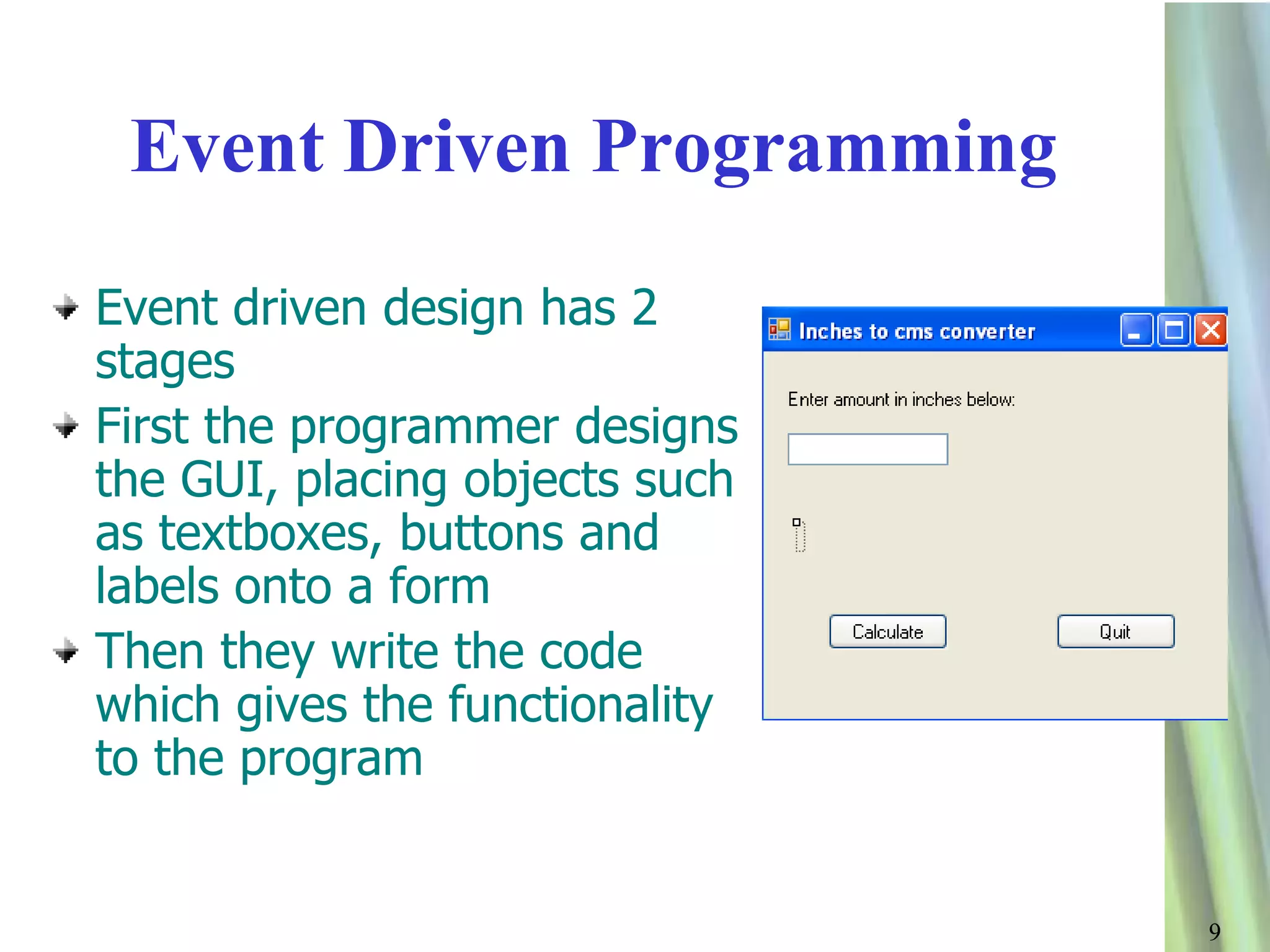 Ndu06 typesof language | PPTX | Programming Languages | Computing