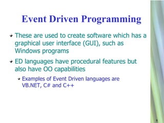 Ndu06 typesof language | PPTX | Programming Languages | Computing