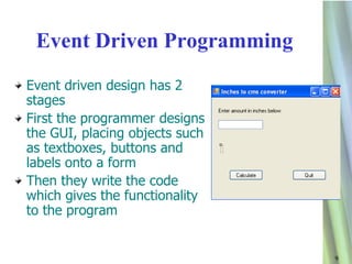 Ndu06 typesof language | PPTX | Programming Languages | Computing