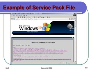 Example of Service Pack File 