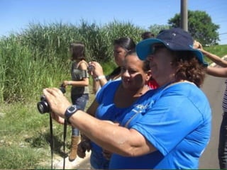 A participação da população foi grande e
deixamos livre para que levassem suas
máquinas ou celulares para participarem da
oficina aprendendo a potencializar os seus
equipamentos.
Aconteceu nos bairros Morro Alto, Jardim
Amélia e Jardim Leonor e atendemos 58
pessoas que registraram através da imagem
suas impressões sobre o local.
Com a Exposição Sensações e Impressões o
trabalho foi divulgado para comunidade.
 