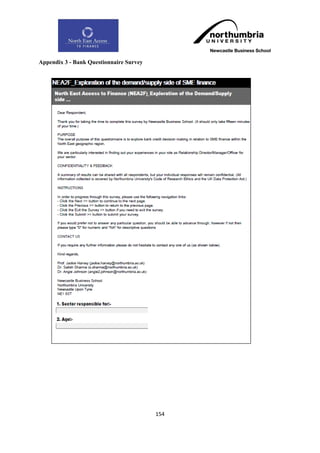 Appendix 3 - Bank Questionnaire Survey




                                         154
 