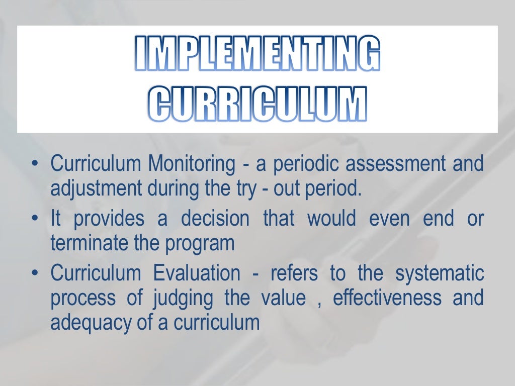 Nursing Curriculum Development