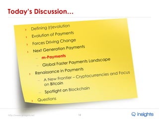http://www.qinsights.net
Today’s Discussion…
14http://www.qinsights.net
 