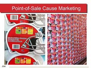 Point-of-Sale Cause Marketing Joe 