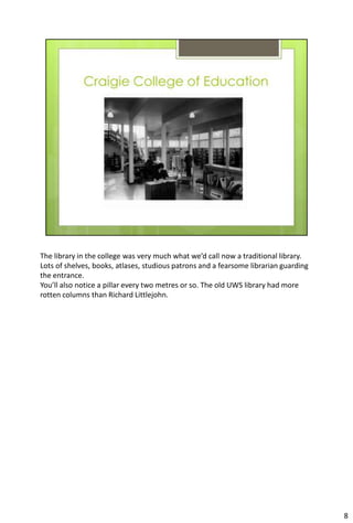 Ayr Library, University of the West of Scotland and SRUC | PDF