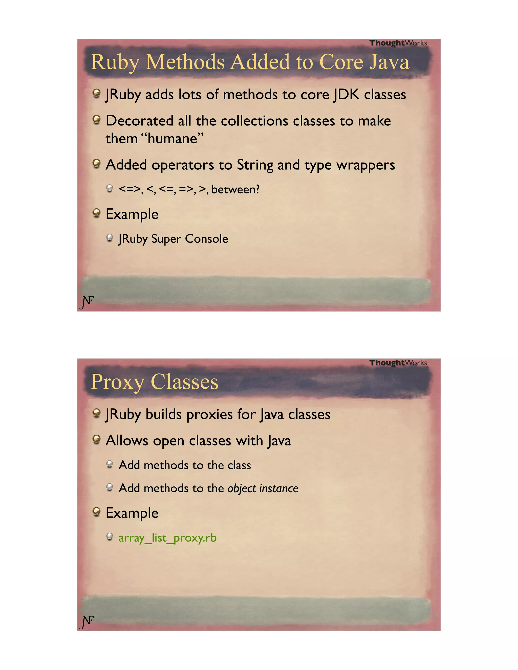 Introduction to JRuby