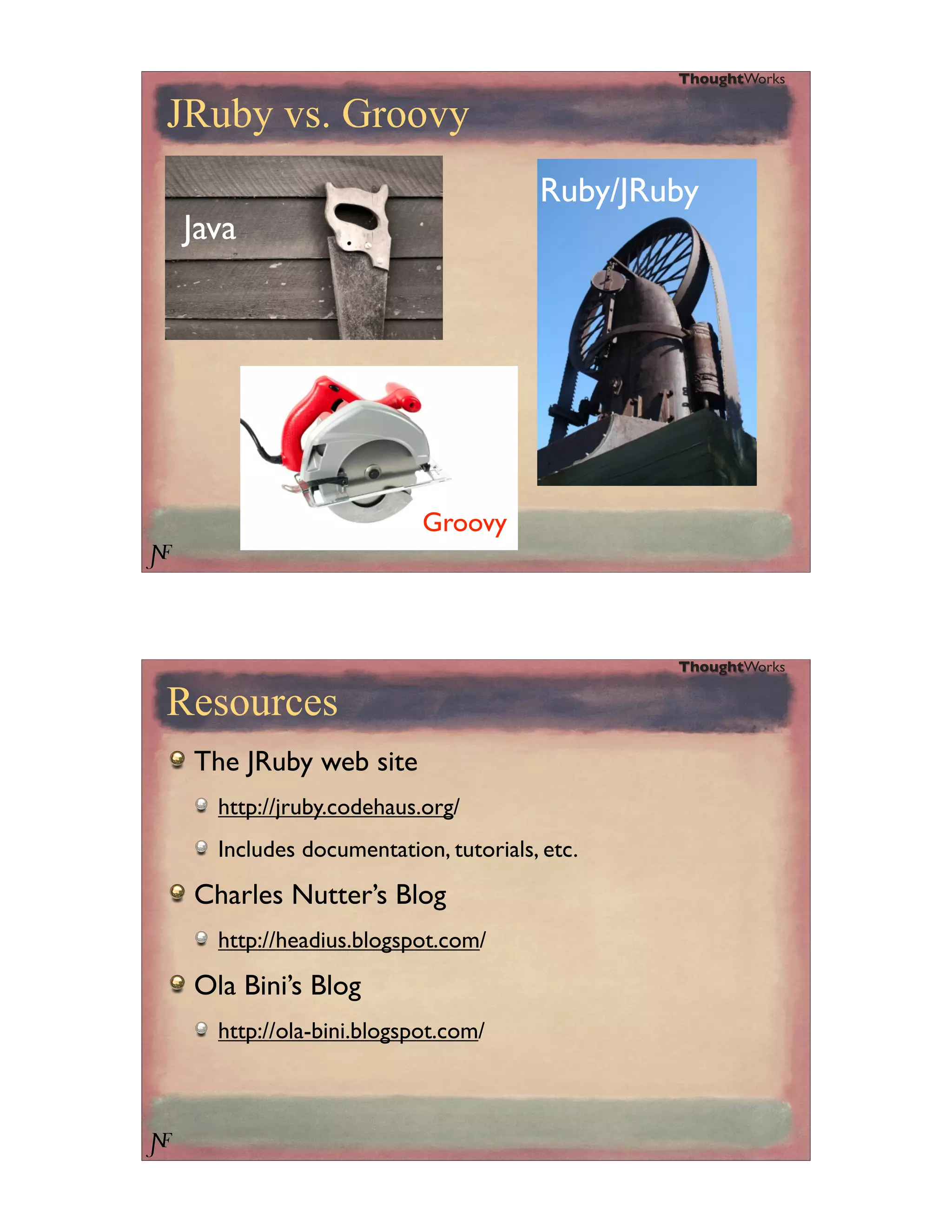 Introduction to JRuby