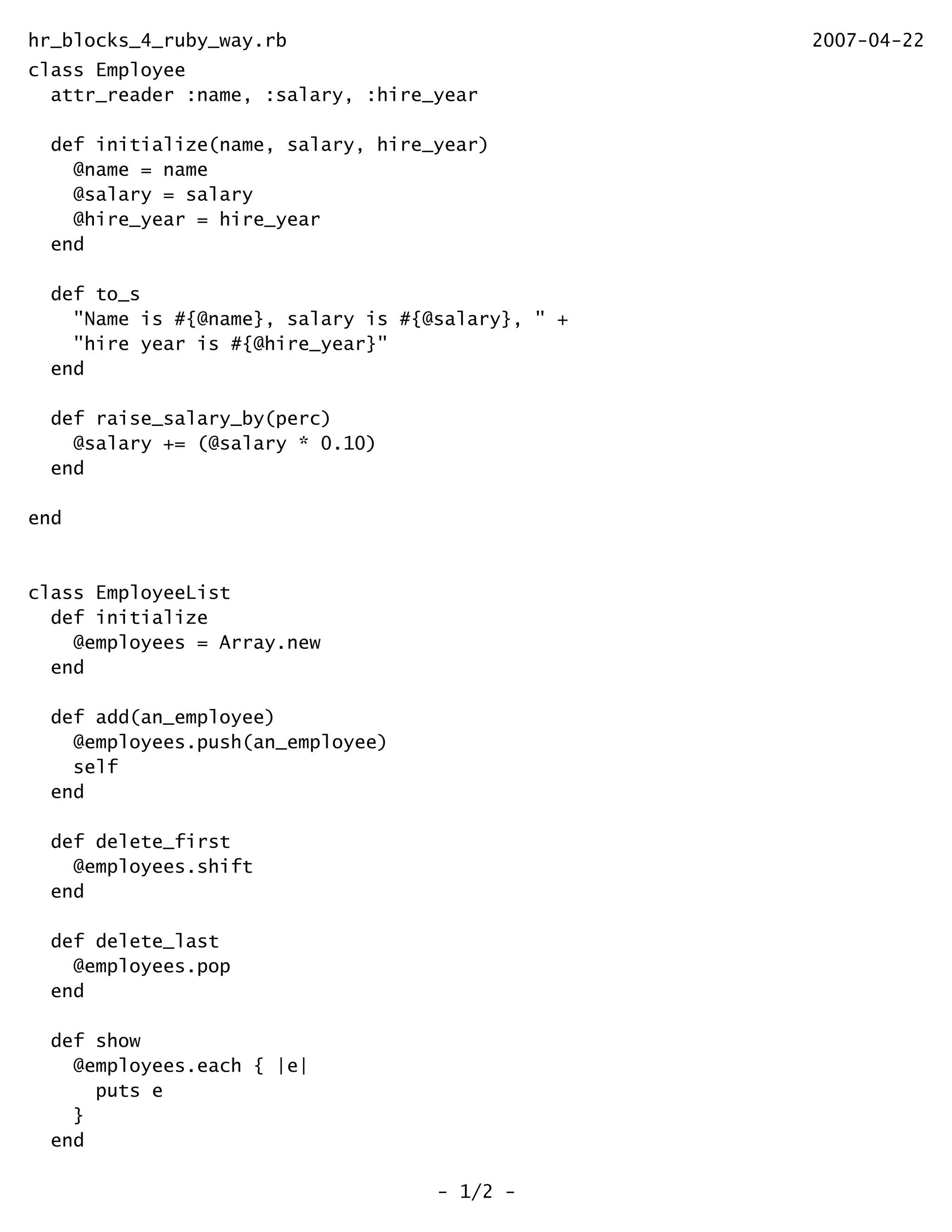 Introduction to JRuby