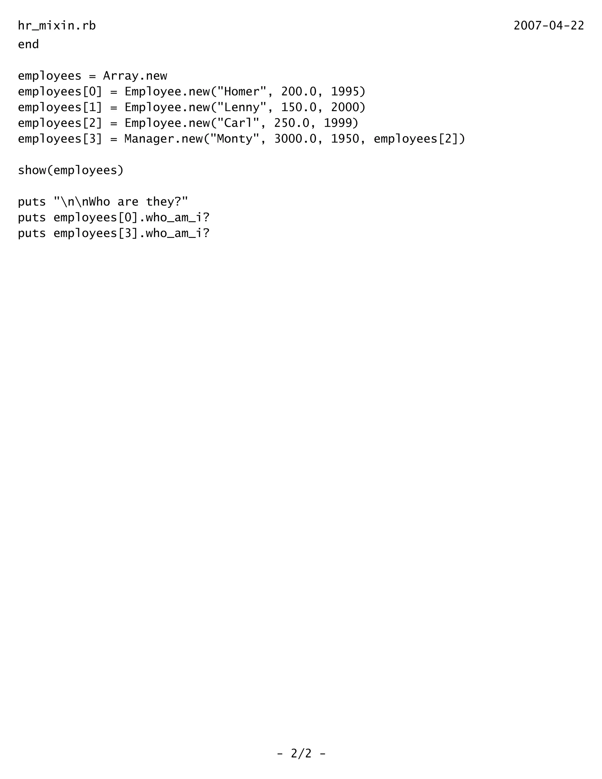 Introduction to JRuby