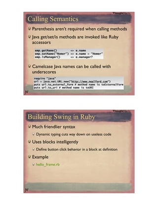 Introduction to JRuby
