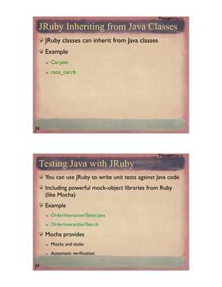 Introduction to JRuby