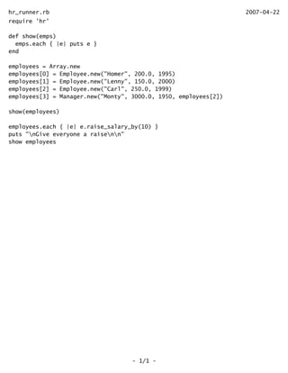 Introduction to JRuby