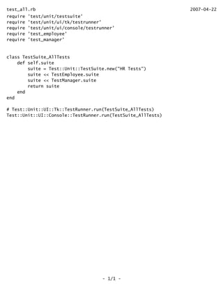 Introduction to JRuby
