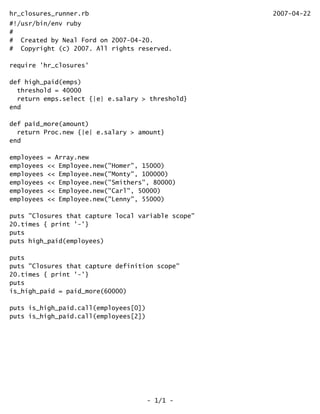 Introduction to JRuby