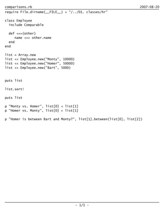 Introduction to JRuby