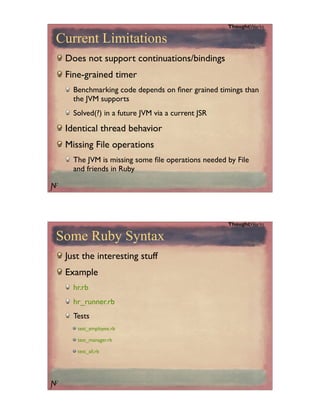 Introduction to JRuby
