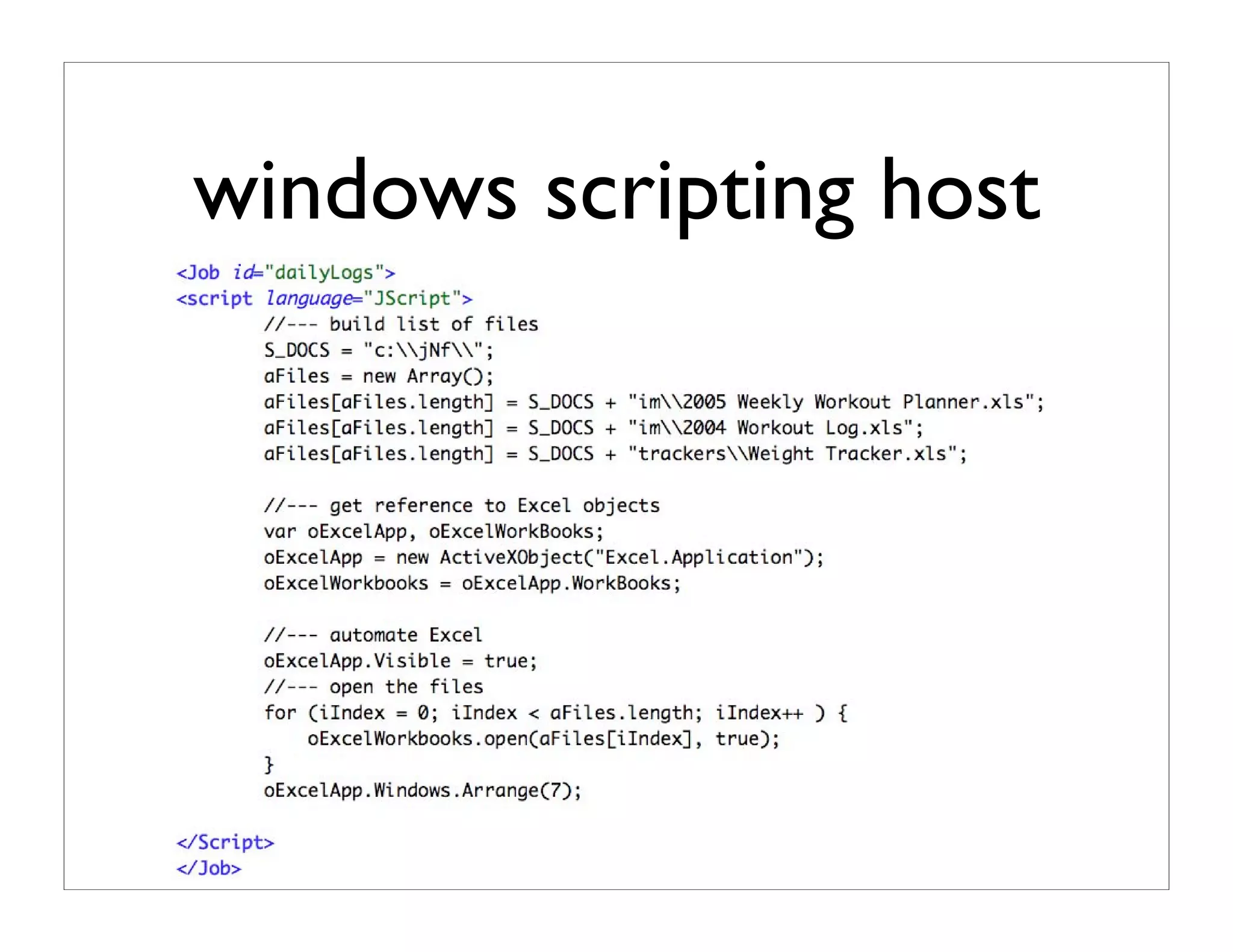 the productive programer: mechanics