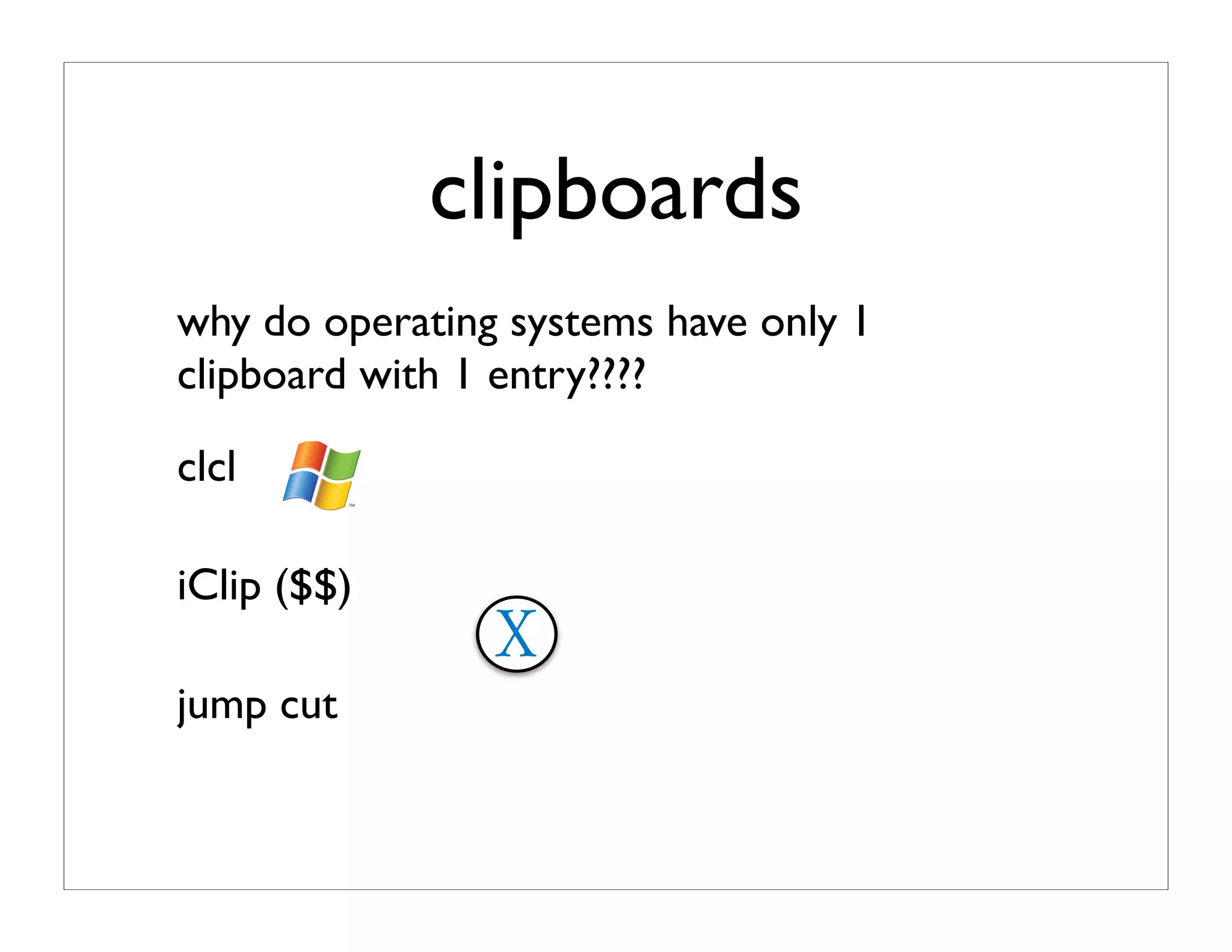 the productive programer: mechanics