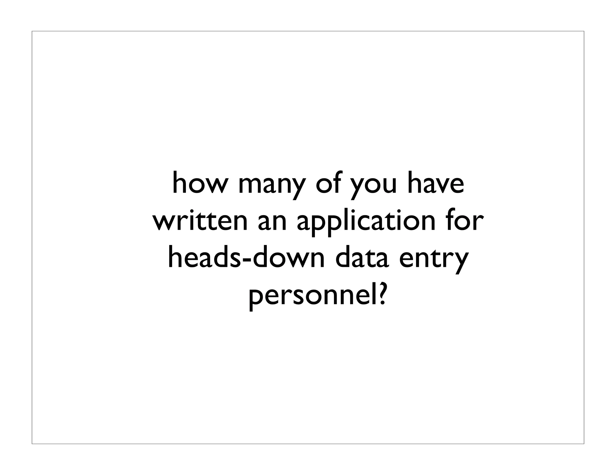 the productive programer: mechanics