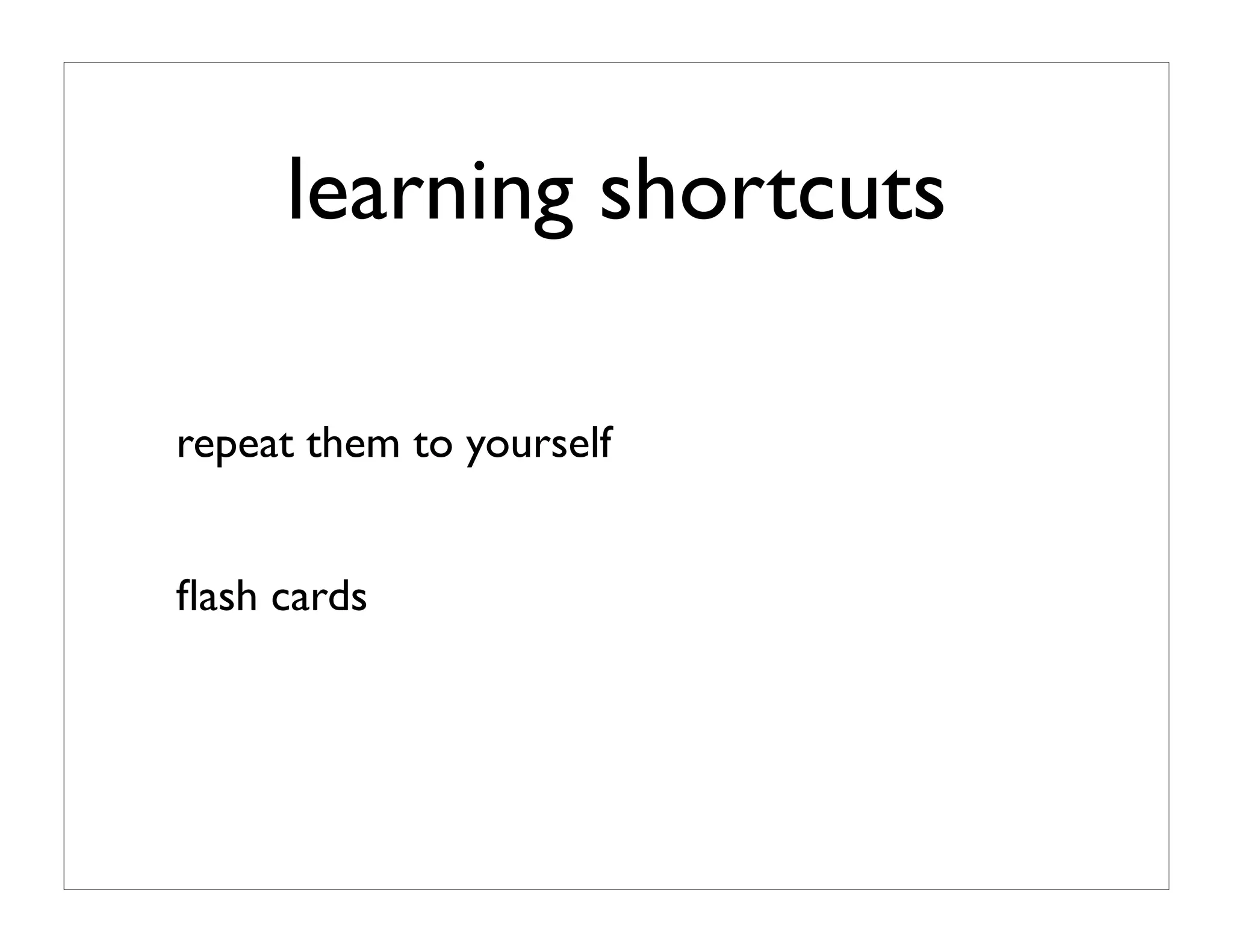 the productive programer: mechanics